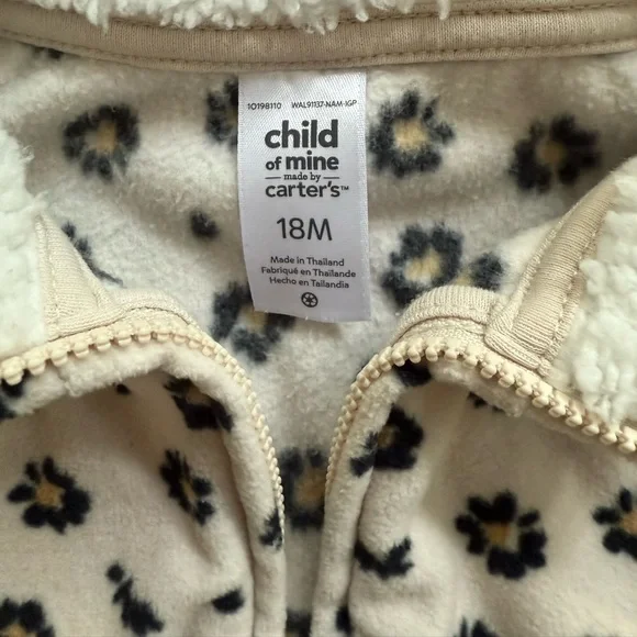 Carter’s Fleece Jacket - Picture 4 of 4